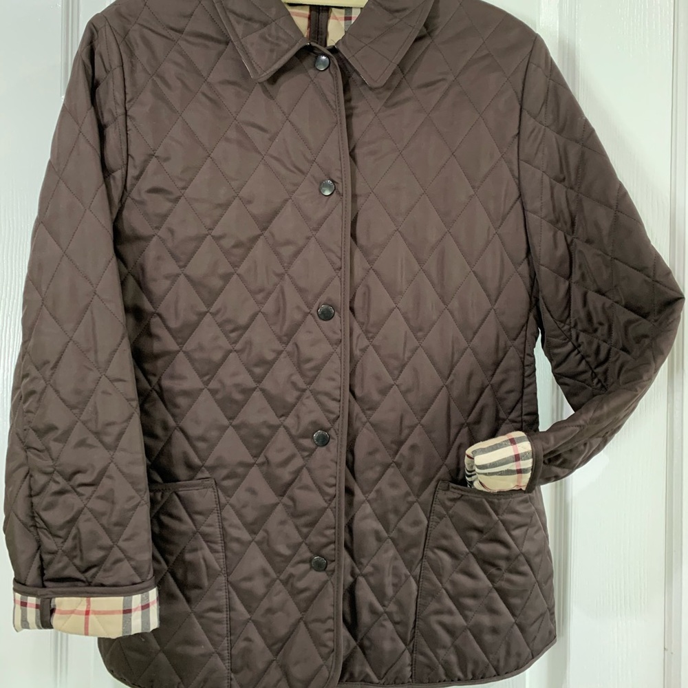 Authentic Brown Burberry Lightweight Jacket - image 1